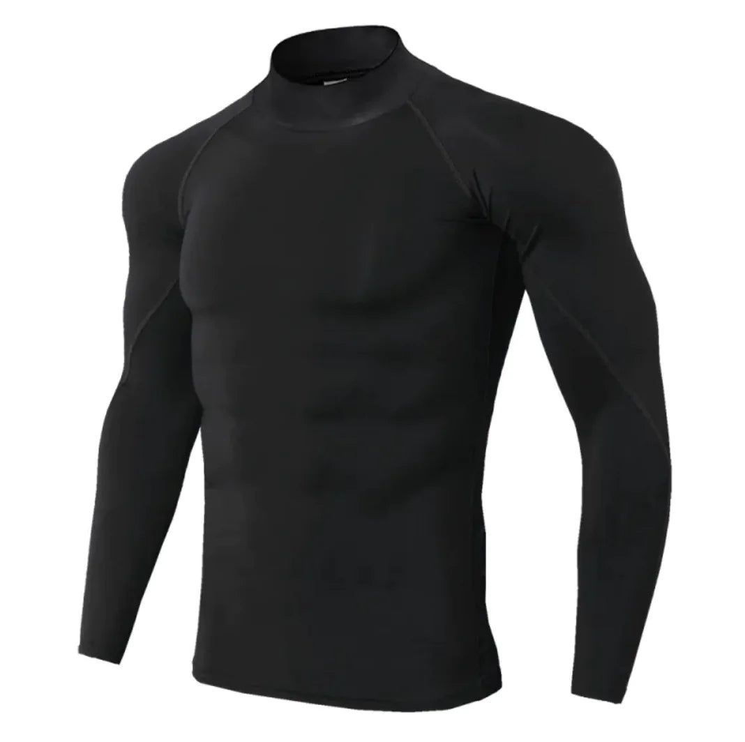 Men's Quick-drying Turtleneck Long Sleeve