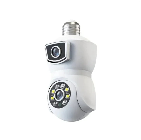 Lamp-Head Surveillance Camera with Mobile Phone Remote Access