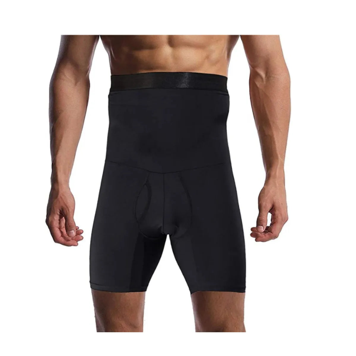 Men's Silicone Non-Slip High Waist Shapewear Pants