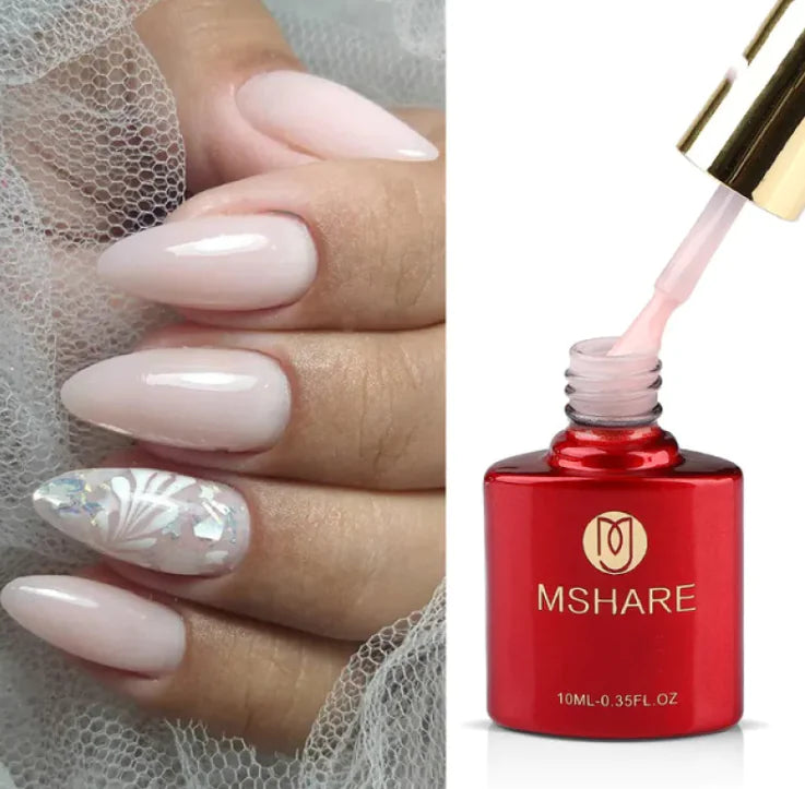 Milky White Nail Extension Gel