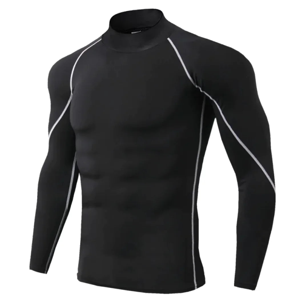 Men's Quick-drying Turtleneck Long Sleeve