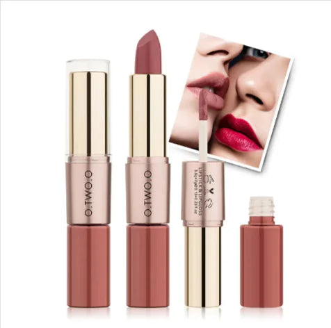 2-in-1 Matte Lip Gloss Duo