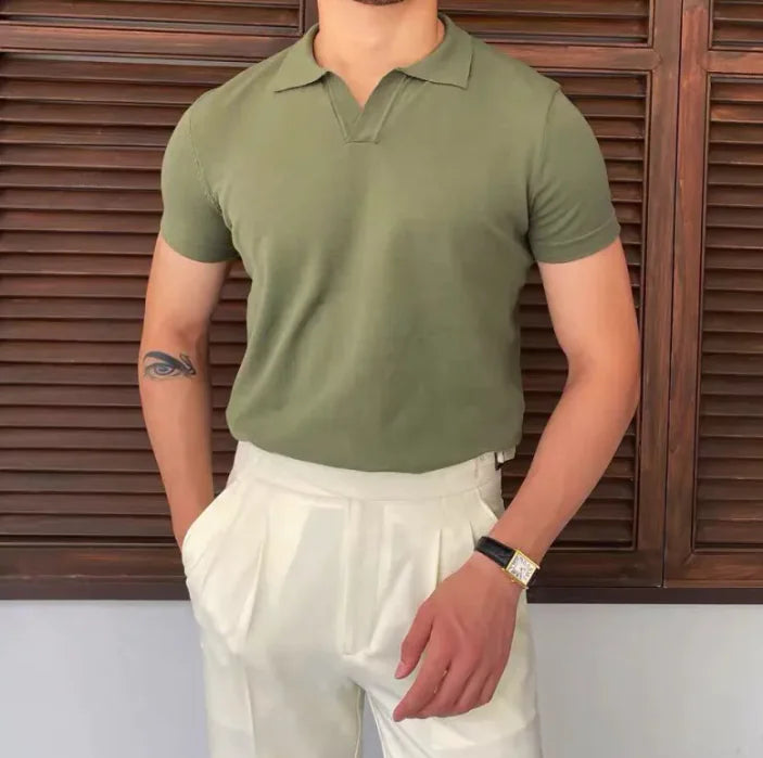 Short-sleeved Slim T-shirt