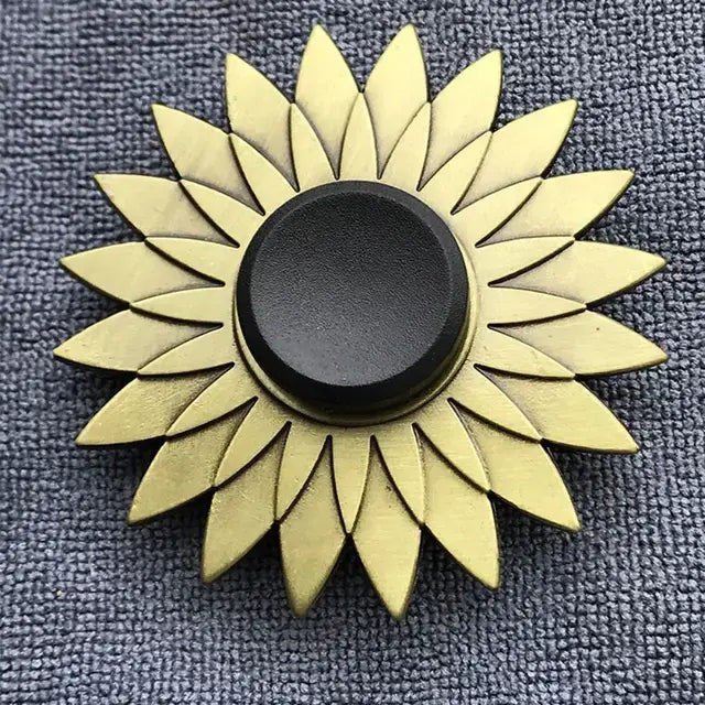 Brass Color Finger Spinner