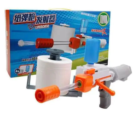 Children's Toilet Paper Launcher Plastic Toy