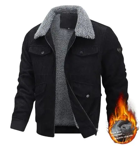 Winter Lapel Fleece Jacket