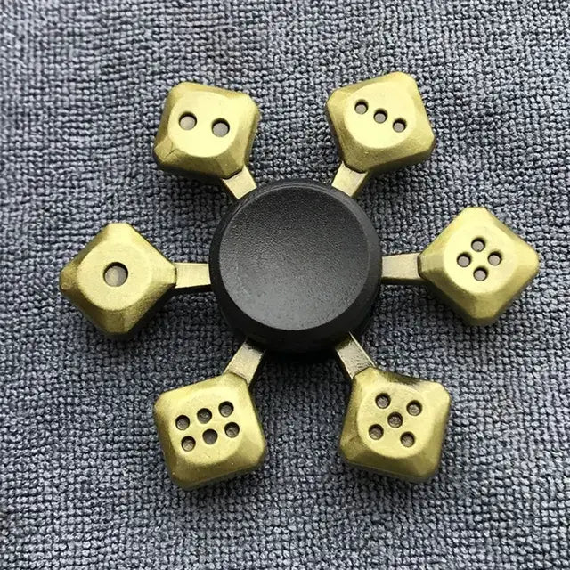 Brass Color Finger Spinner