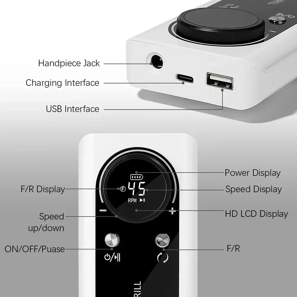 Portable Electric Nail Drill