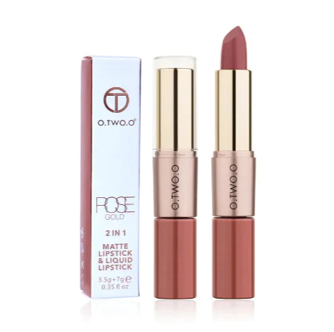 2-in-1 Matte Lip Gloss Duo