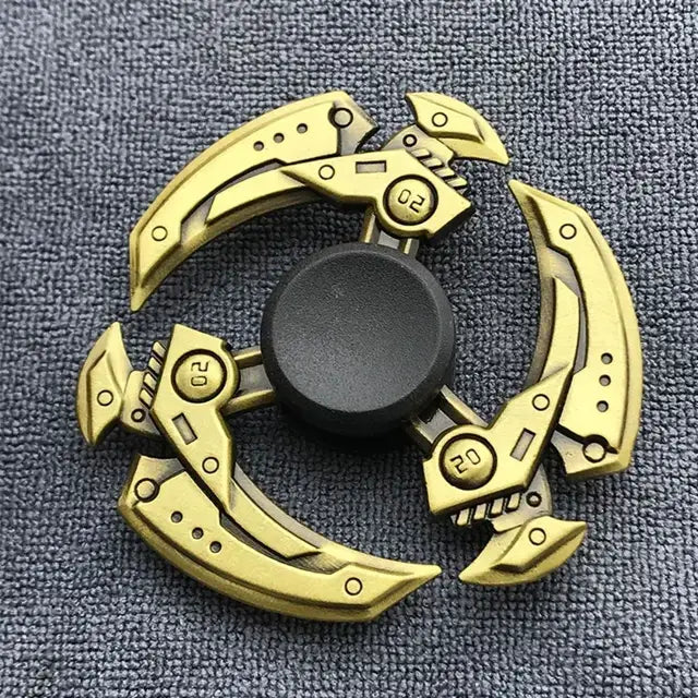 Brass Color Finger Spinner