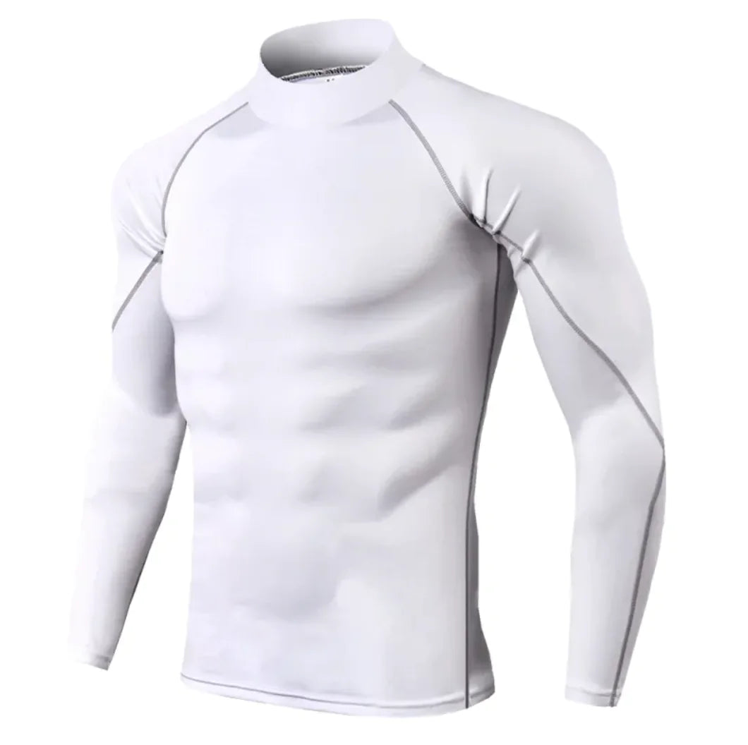 Men's Quick-drying Turtleneck Long Sleeve