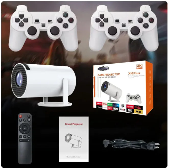 Barrel X10 Plus Smart HD Projector & Game Console