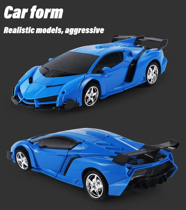 2in1 Transformer Remote Control Race Car with Rechargeable Battery