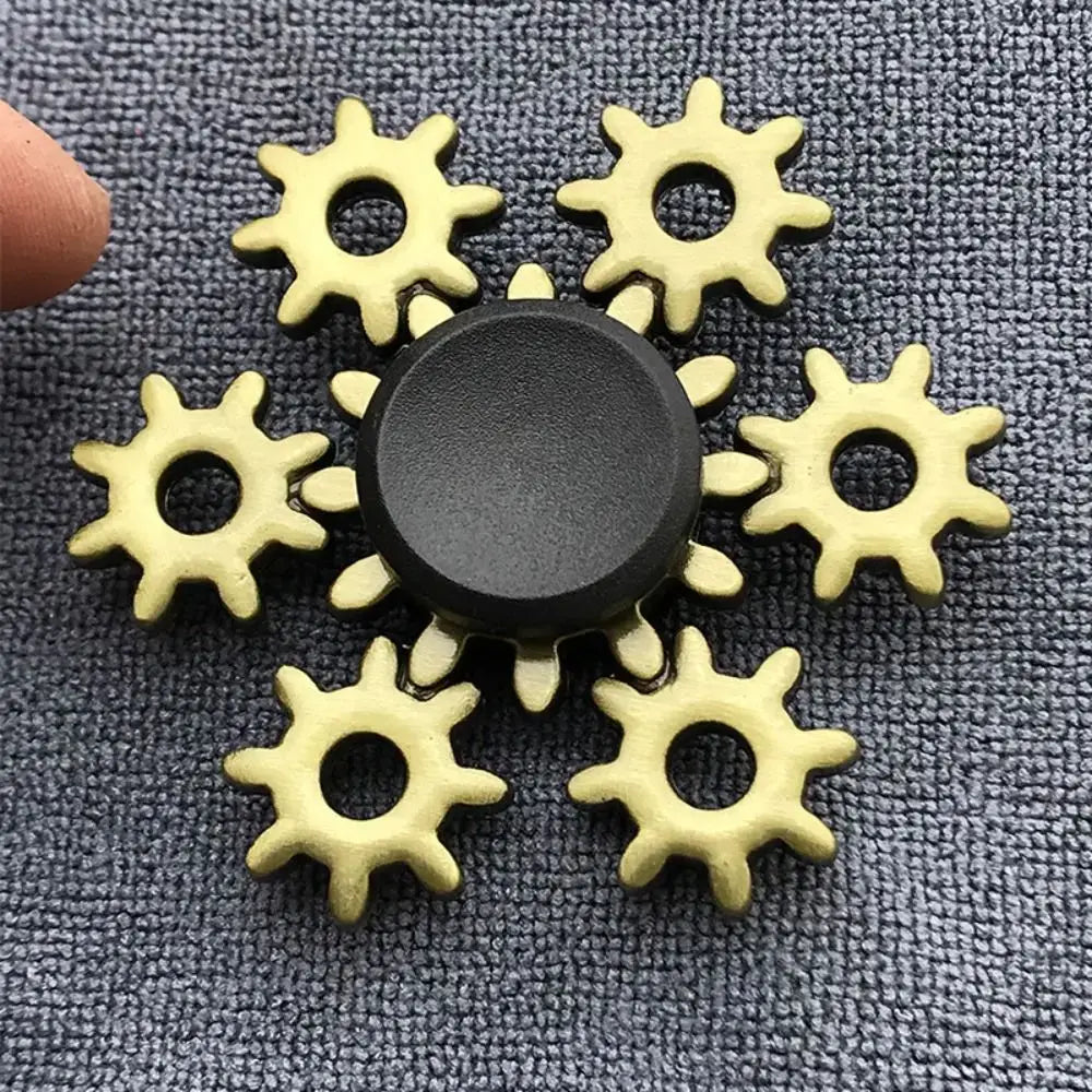 Brass Color Finger Spinner