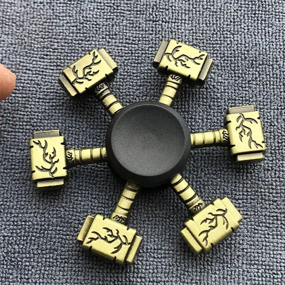 Brass Color Finger Spinner