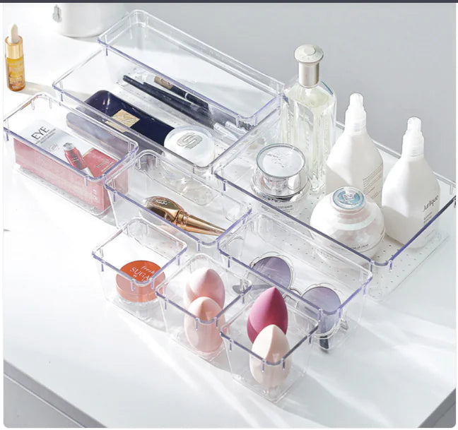 Tableware Makeup Organizer Stackable