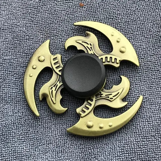 Brass Color Finger Spinner