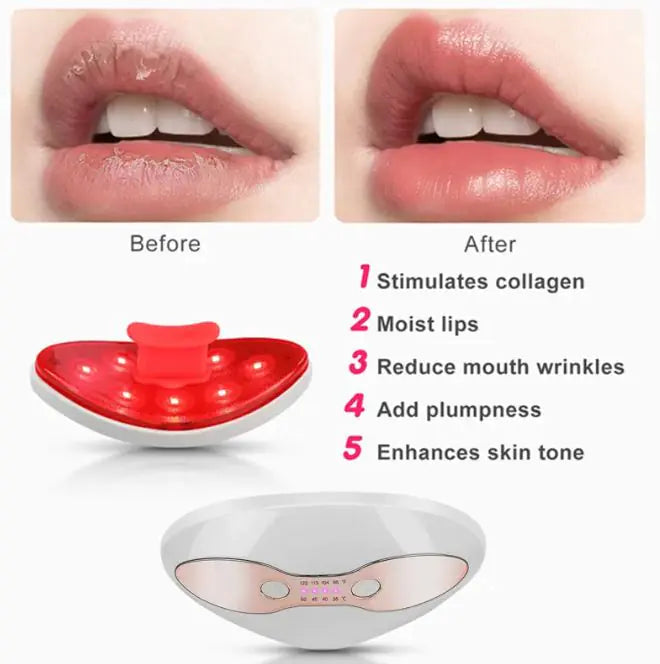 Lip Beauty Device LED Heating Portable