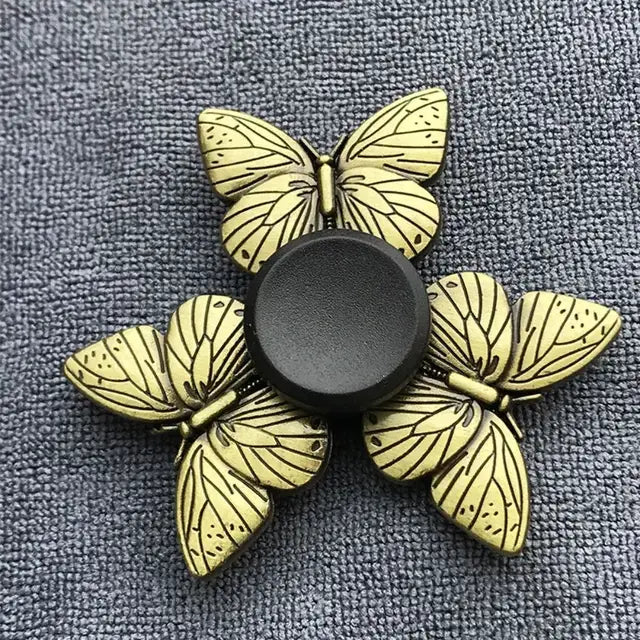 Brass Color Finger Spinner