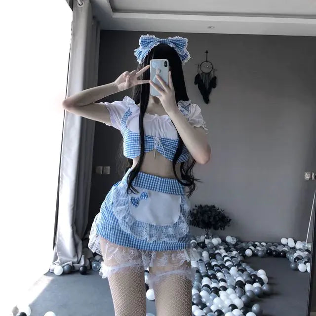 Maid Dress Women Sexy Lingerie