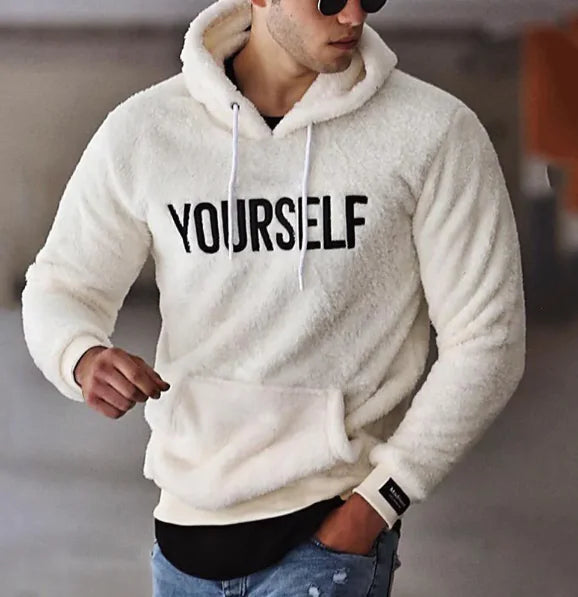 Pocket Long Sleeve Warm Sweatshirt