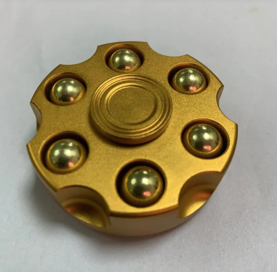 Antique Brass Bullet Fidget Spinner